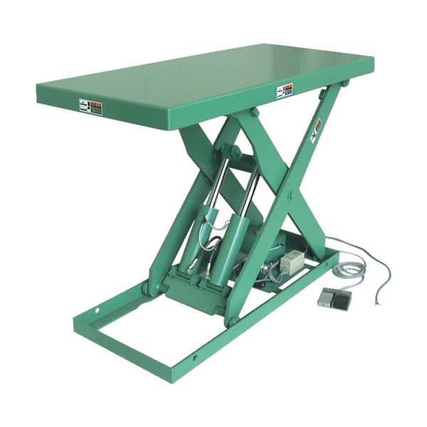 河原 標準リフトテーブル 1.5KW K-3009-1.5 1台 457-6691（直送品）
