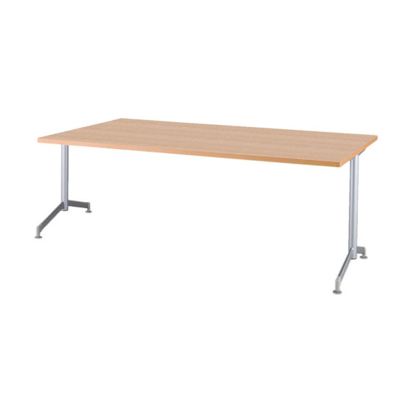 アイリスチトセ IRIS リフレッシュテーブル フーク T字脚 1500×750ナチュラル CFKTT1575G-NA 1台（直送品）