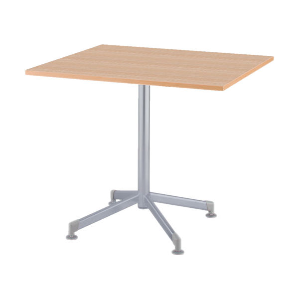 アイリスチトセ IRIS リフレッシュテーブル フーク 十字脚 600×750 ナチュラル CFKTX6075G-NA 1台（直送品）