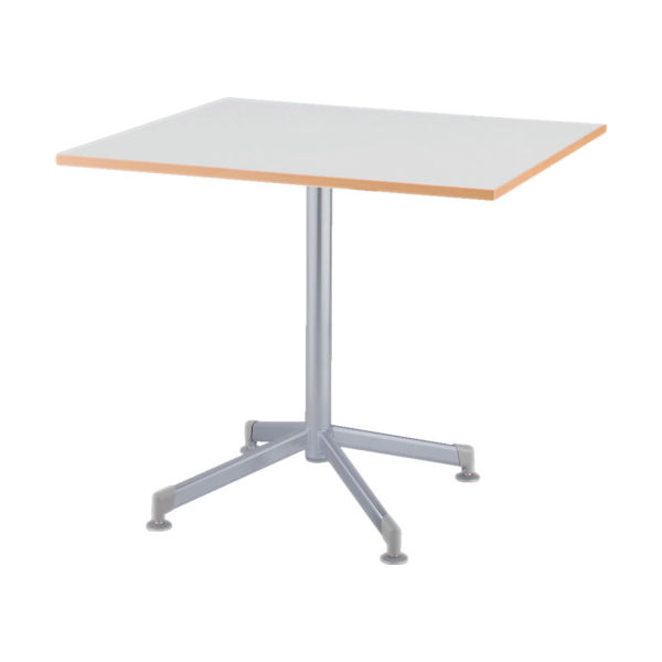アイリスチトセ IRIS リフレッシュテーブル フーク 十字脚 600×750 ホワイト CFKTX6075G-W 1台 790-2301（直送品）