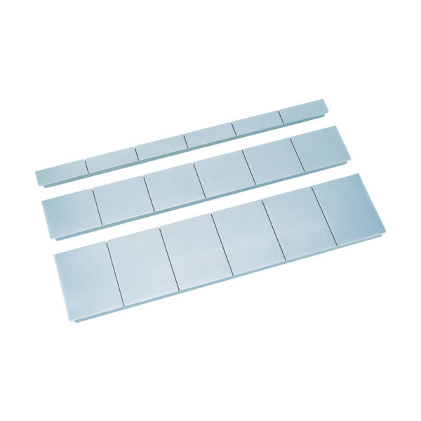 TRUSCO ローラーキャビネット パーティションフレームセット H150用 TFRC-PAF-H150SET 1セット(2枚)（直送品）