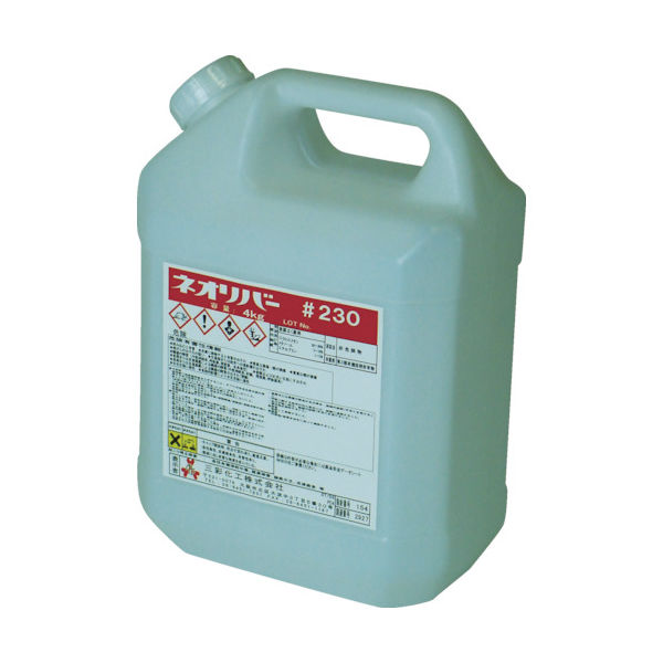 三彩化工 塗膜はく離剤 ネオリバー ♯230 4kg NR230-4 1個 483-6880（直送品）