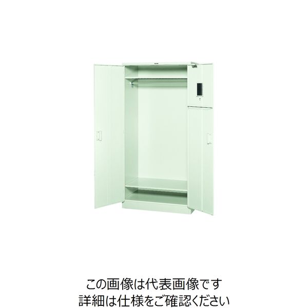 トラスコ中山 TRUSCO 両開多人数用ロッカー 880X515XH1790 鍵無 NL603W 1台 520-8459（直送品） - アスクル