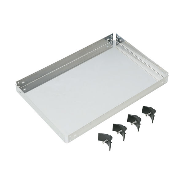 トラスコ中山 TRUSCO SUS430ステンレスアングル式ワゴン用棚板 750X500 SUS4-2T 1枚 501-9095（直送品）