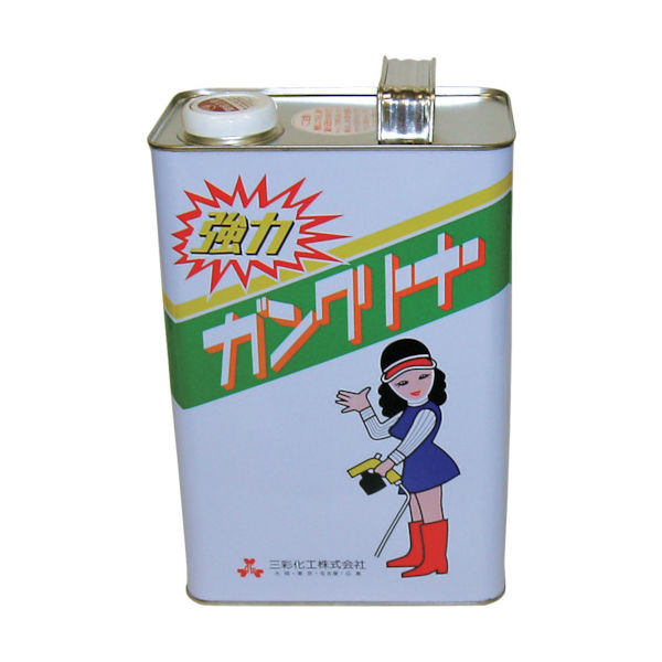 三彩化工 ガンクリーナー 4kg GC-4 1缶 483-6812（直送品）
