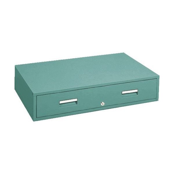 トラスコ中山 TRUSCO 作業台用引出 幅広1段 グリーン FL-1 1個 466-8456（直送品）