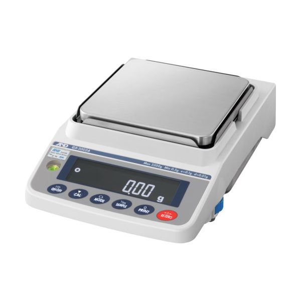 エー・アンド・デイ A&D 汎用電子天びん 内蔵分銅付き 3200g/0.01g GX3002A 1台 868-1739（直送品）