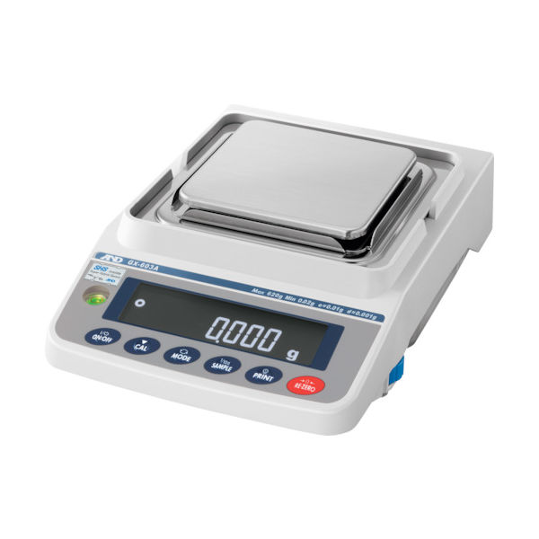 エー・アンド・デイ A&D 汎用電子天びん 内蔵分銅付き 620g/0.001g GX603A 1台 868-1736（直送品）