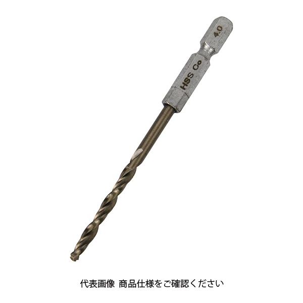 藤原産業 SK11 六角軸Coステンドリル 普通 4.0mm 1セット(5個)（直送品）