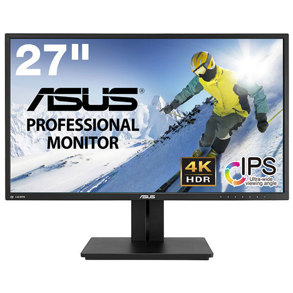 ASUS 27インチワイド液晶モニター PB27UQ 4K(3840×2160)/HDMI/DisplayPort 1台（直送品）