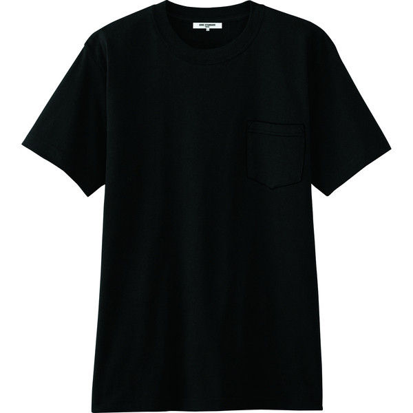チトセ ポケットTシャツ AS8545_C-10ブラック_LL（取寄品）