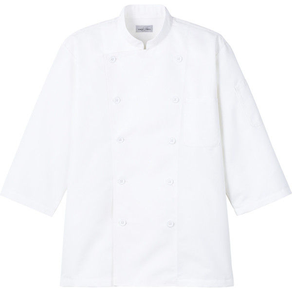 ボンマックス FACE MIX（フェイスミックス） ユニセックスコックシャツ ホワイト 3L FB4552U-15-3L 1枚（直送品）