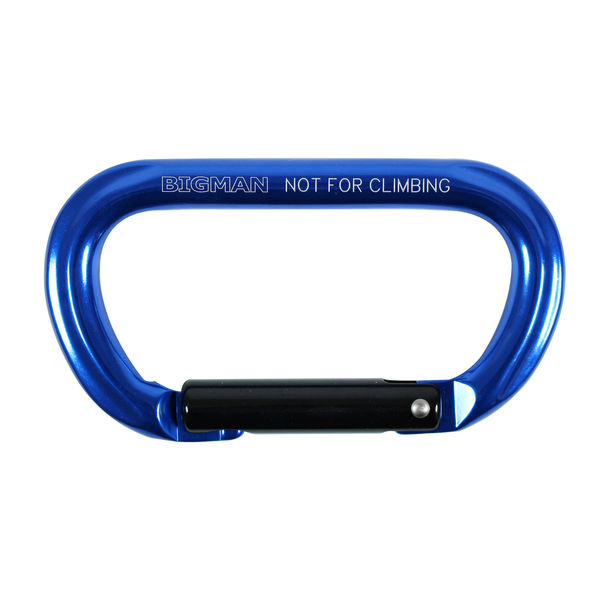 ビッグマン 強力CARABINER・ブルー ACE2-11BL（直送品）