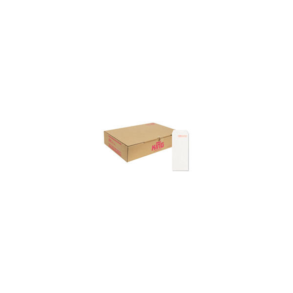キングコーポレーション 長形4号 HIソフトカラーホワイト 161407 1000枚入×2箱 （直送品）