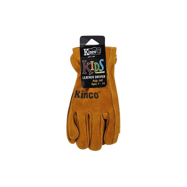 Kinco Gloves Child's Split Cowhide Leather Driver 50C（直送品）