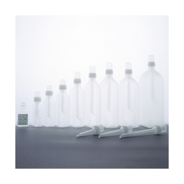エムアイケミカル投薬瓶PPBスポイト付 300mL  凸凹目盛り（未滅菌)08-2895-11 1梱（45本）（直送品）