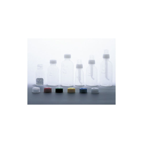 エムアイケミカル投薬瓶ペンギン瓶 30mL（未滅菌)キャップ色：赤 08-2925-0105（直送品）