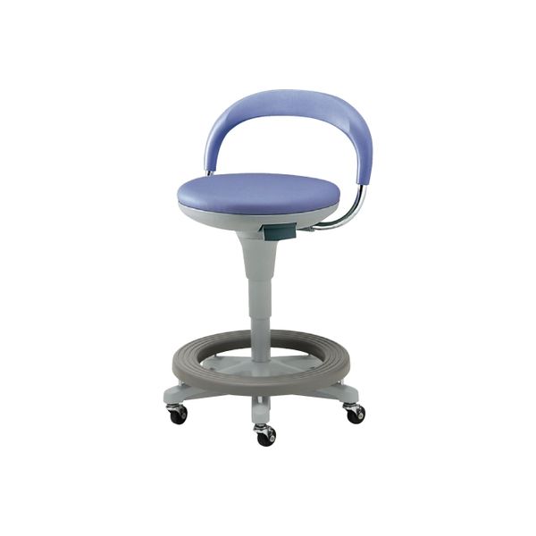 ナースチェア ワイン 23-6208-0001 松吉医科器械（直送品）