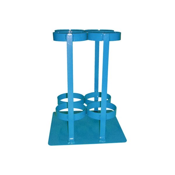ボンベスタンド 4本立 23-5888-01 松吉医科器械（直送品）