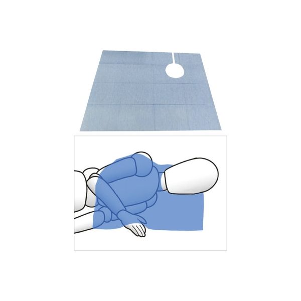 内視鏡検査エプロン 24-4796-00 1箱（10枚×20袋） 小津産業（直送品）