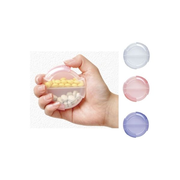 くすり携帯プチダブルラウンド 19-7270-00 1セット（20個） シンコハンガー（直送品）