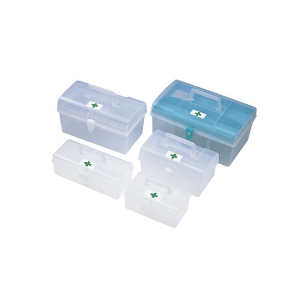 イマムラ 透明薬箱（S） 19-7285-00 1セット（50個）（直送品）
