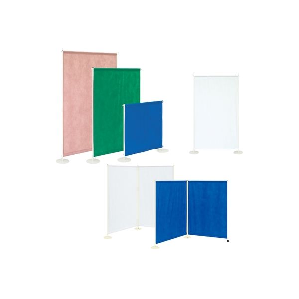 【軒先渡し】高田ベッド ライトスクリーン ブルー 23-2774-0005 1台（直送品）