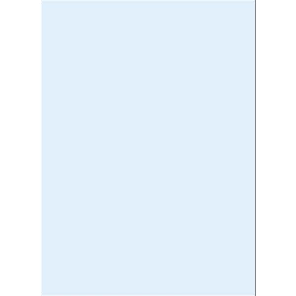 ササガワ 【OW】カット薄葉紙 ブルー・青 35-93 1セット（1，000枚：200枚袋入×5冊）（取寄品）