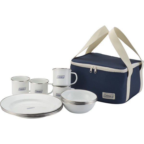 Coleman BEAUTY & YOUTH コラボ エナメルディッシュセット コールマン エナメルディシュウェアセット 2000032362 1セット