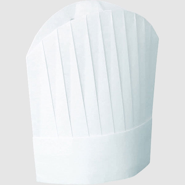 オーバルシェフハット300 BLOD-300 187902 1セット（200枚） 水野産業（直送品）
