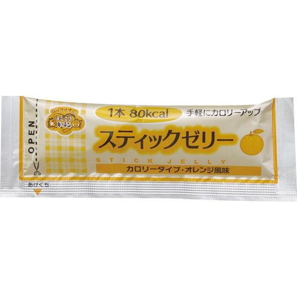 林兼産業 機能性飲料　スティックゼリー カロリータイプ オレンジ風味　1ケース（25袋入）【介護食】介援隊カタログ E0981（直送品）