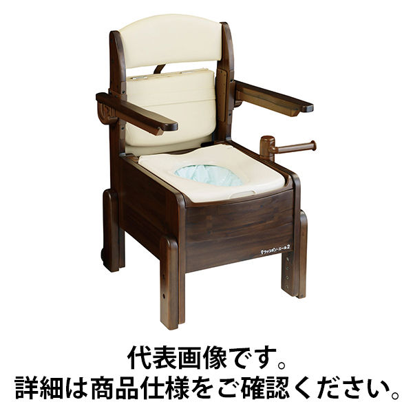 日本セイフティー ラップポン・エール2 暖房便座 A2SEW02BJH ベージュ　【トイレ用品】介援隊カタログ T1033（直送品）