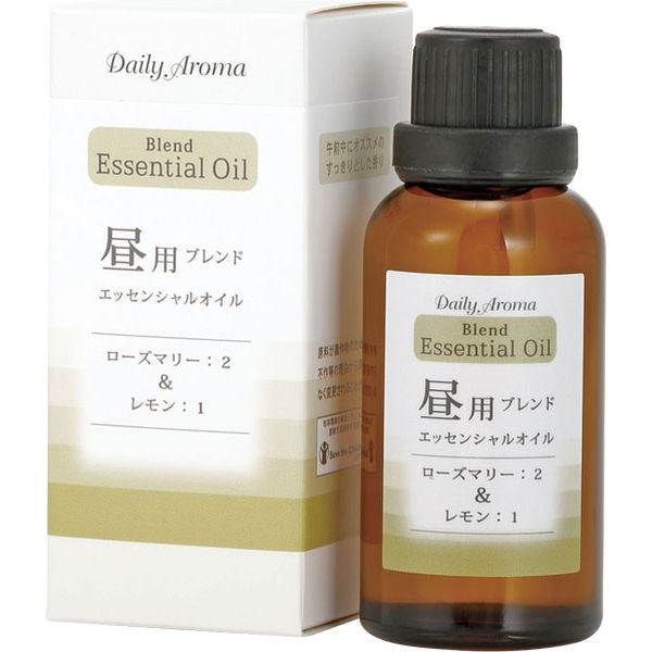 デイリーアロマジャパン デイリーアロマエッセンシャルオイル 昼用ブレンド 30mL 33661　　　介援隊カタログ O0855（直送品）