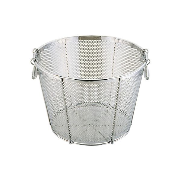 トーダイ UK 揚げザル/深型（補強付）48cm 【5.0φ】 9907488（直送品）