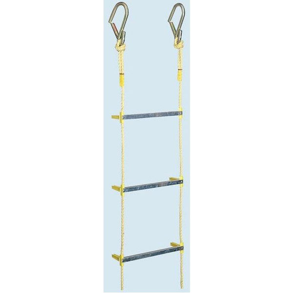 八ッ矢工業 アルミ縄はしご 25m 120494（直送品）