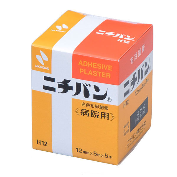 ニチバン <病院用> 12mm×5m H12　1箱（5巻入）