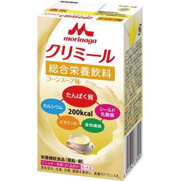 クリニコ 機能性飲料/ゼリー エンジョイclimeal （クリミール） コーンスープ味 1ケース（24本入）　【介護食】介援隊カタログ E1397（直送品）