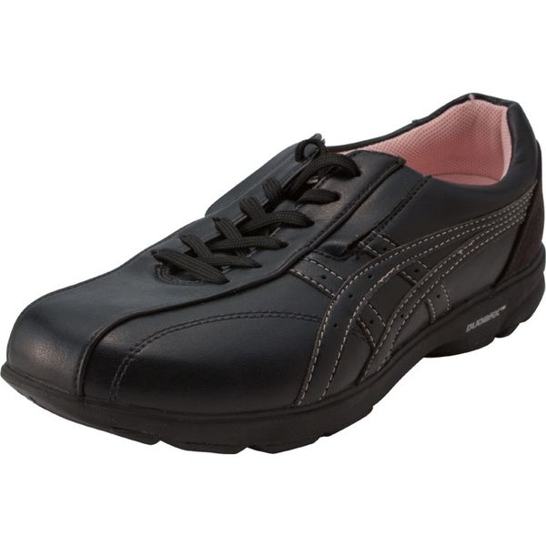 アシックス ライフウォーカーニーサポート女性用 ブラック 23.5cm