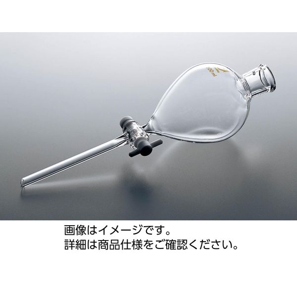 ケニス 丸型分液ロート（PTFEコック付） 1000mL 33410044（直送品）