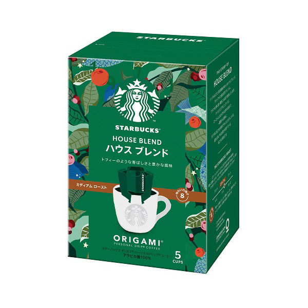 【ドリップコーヒー】スターバックス オリガミ ハウス ブレンド 1箱（5袋入） ネスレ日本