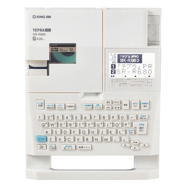 キングジム ラベルライター テプラPRO SR-R680×５　①