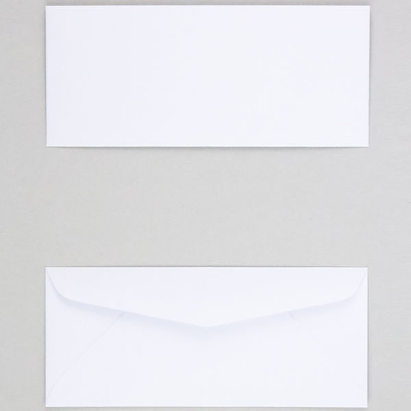 ムトウユニパック 洋5 白封筒 ケント 100 ワクナシ 11350314 1箱（500枚入）（直送品）