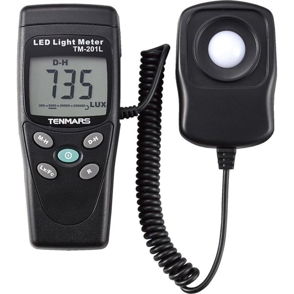 ケニス デジタル照度計（LEDメーター） TM-201L 31150223（直送品