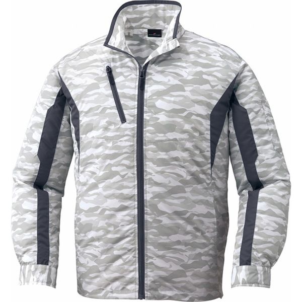自重堂 制服百科 空調服長袖ジャケット（服単品） シルバーカモフラ LL 87060（直送品）