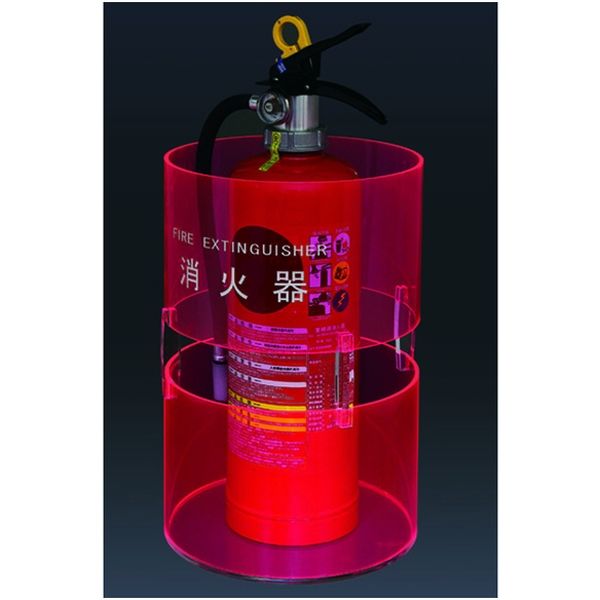 【新品】消火器ボックス 据置型 SK-FEB-FG330 蛍光ピンク 消火器ボックス 据置型 蛍光ピンク SK-FEB-FG330（直送品