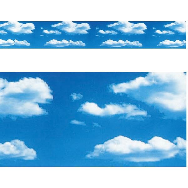 アルファ ビニール幕 空と雲［45cm（H）］ PC2-0088（直送品）
