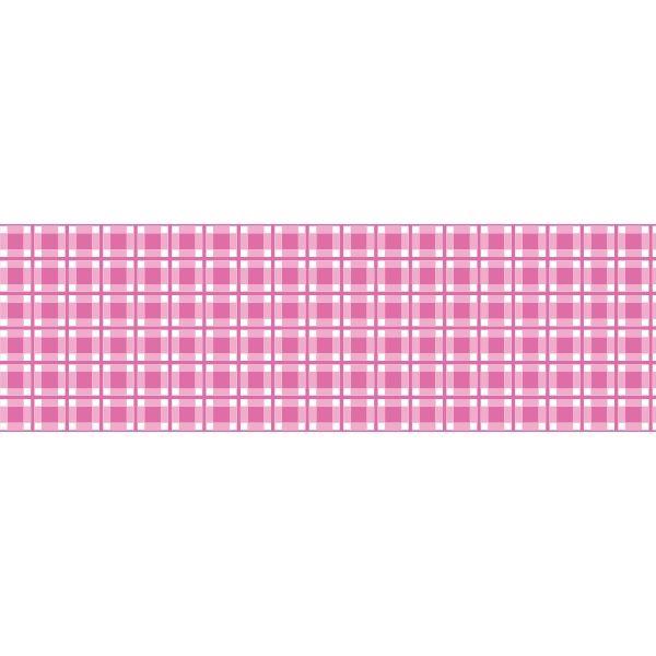 アルファ ビニール幕 ピンク チェック［45cm（H）］ PC8-1224（直送品）