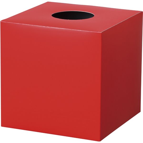 アルファ 抽選箱 赤 （無地） GS8-0074（直送品）