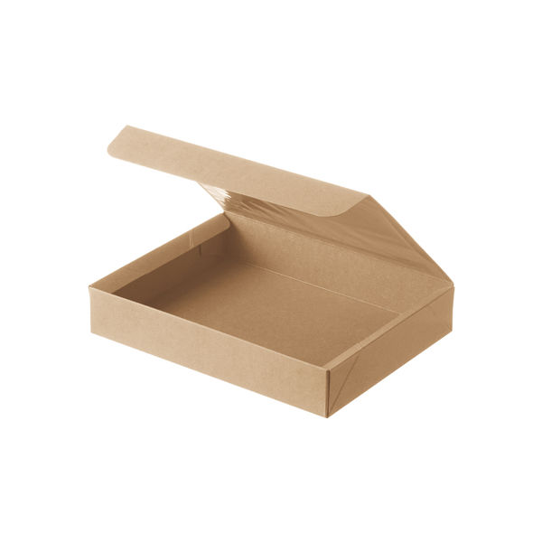 エフピコチューパ 紙ボックス 70-55 クラフト CP501717 1箱（300枚：50枚入×6袋））