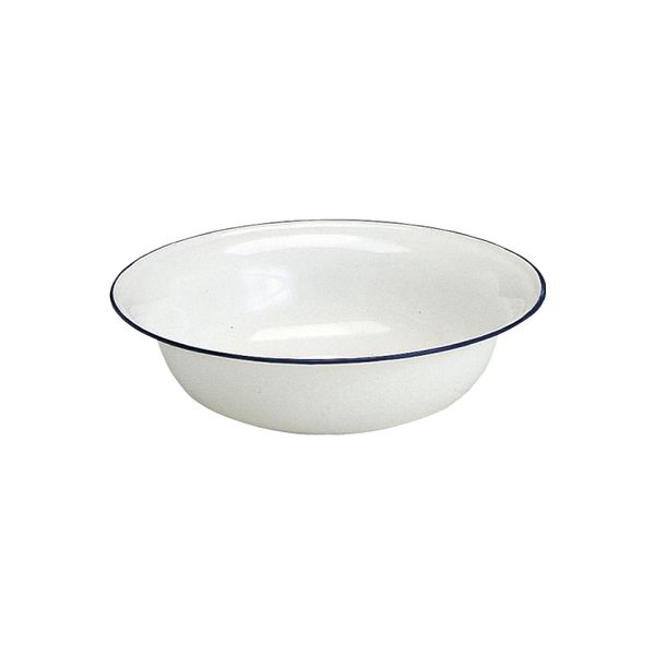 手洗鉢（ホーロー製）深型 32CM 23-5812-01 1セット（2枚） 松吉医科器械（直送品）